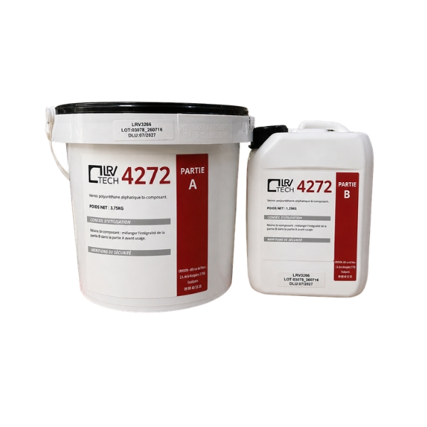 lrv 4272 vernis de finition et de renforcement et de protection en résines polyuréthanes